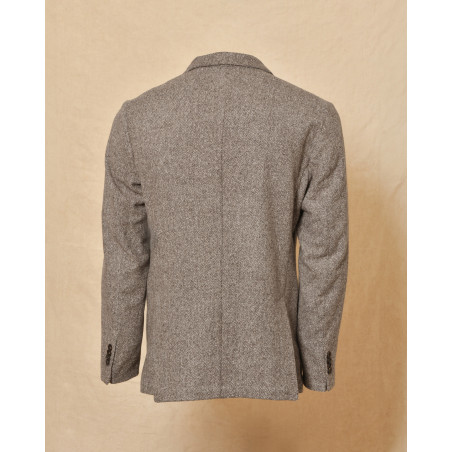 Veste en laine et coton gris AT.P.CO