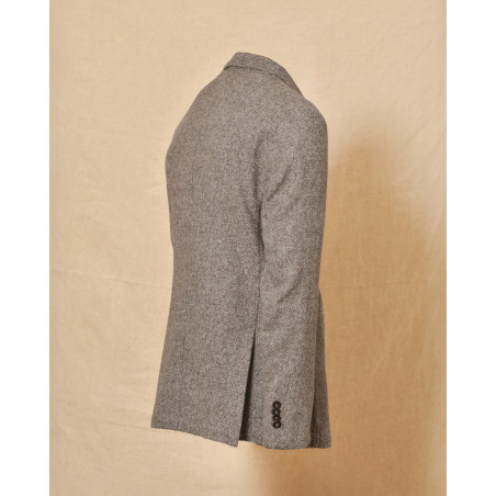 Veste en laine et coton gris AT.P.CO