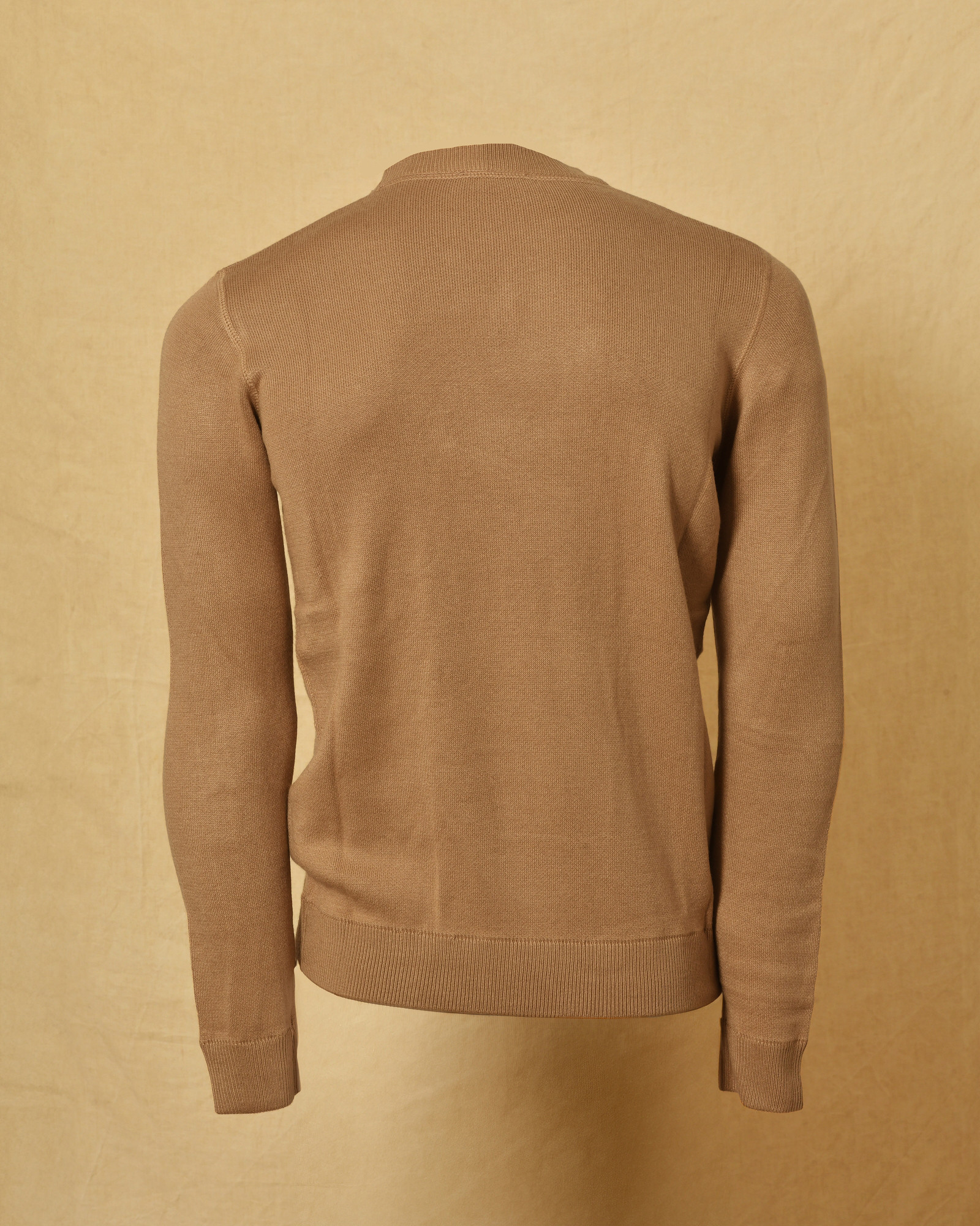 Pull en viscose et cachemire camel Outfit