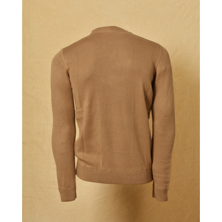 Pull en viscose et cachemire camel Outfit