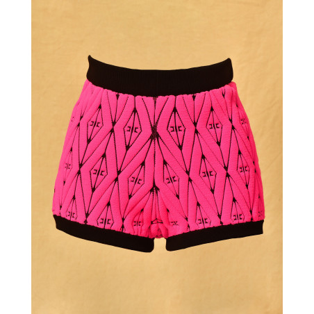 Short rose à motifs Elisabetta Franchi