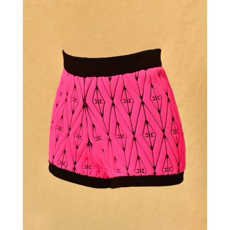 Short rose à motifs Elisabetta Franchi