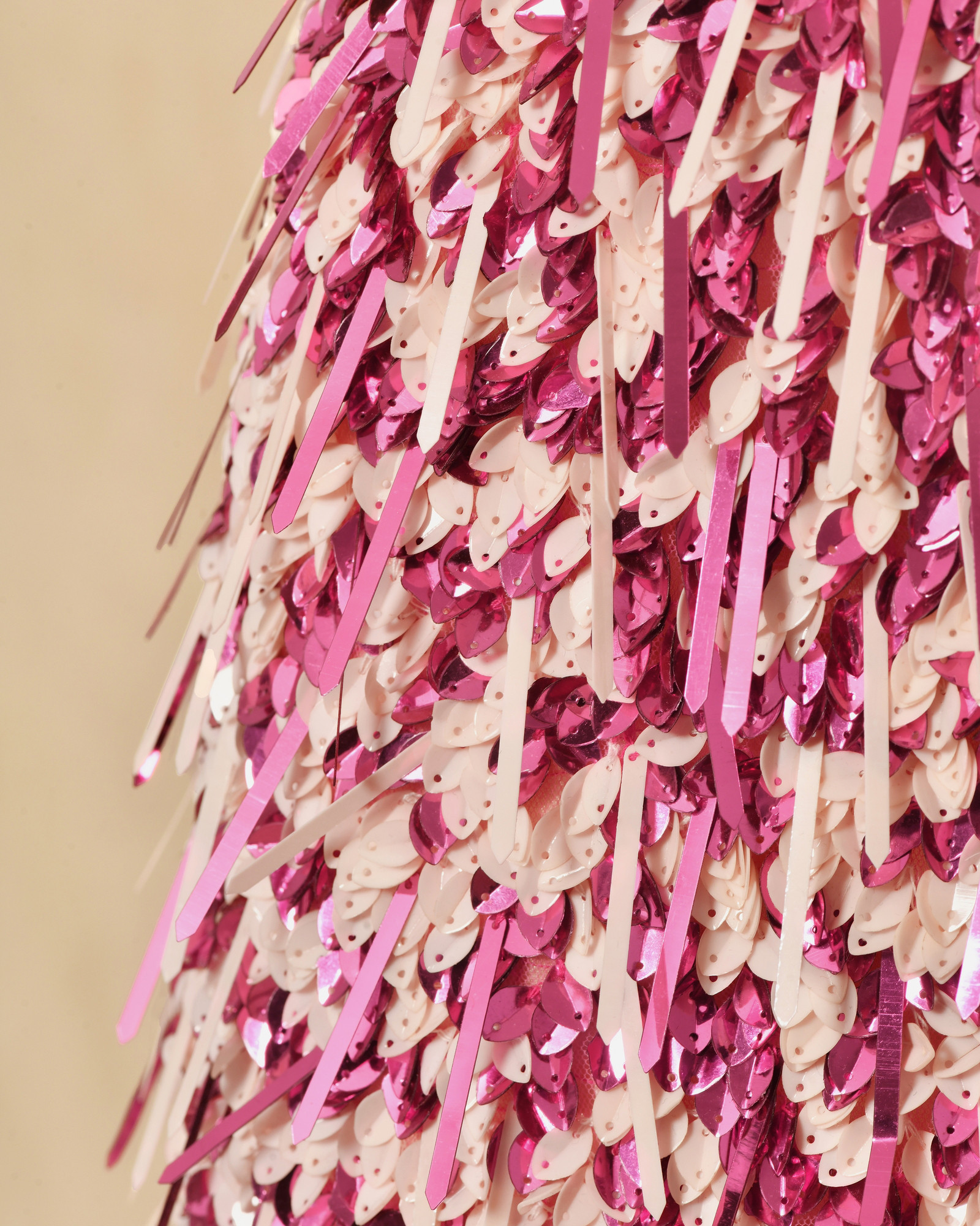 Robe beige à détails Elisabetta Franchi