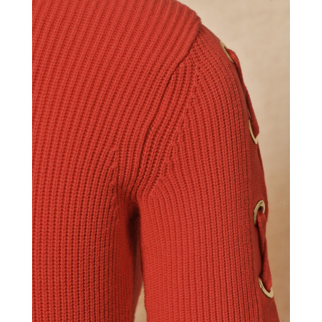 Robe en viscose rouge Elisabetta Franchi