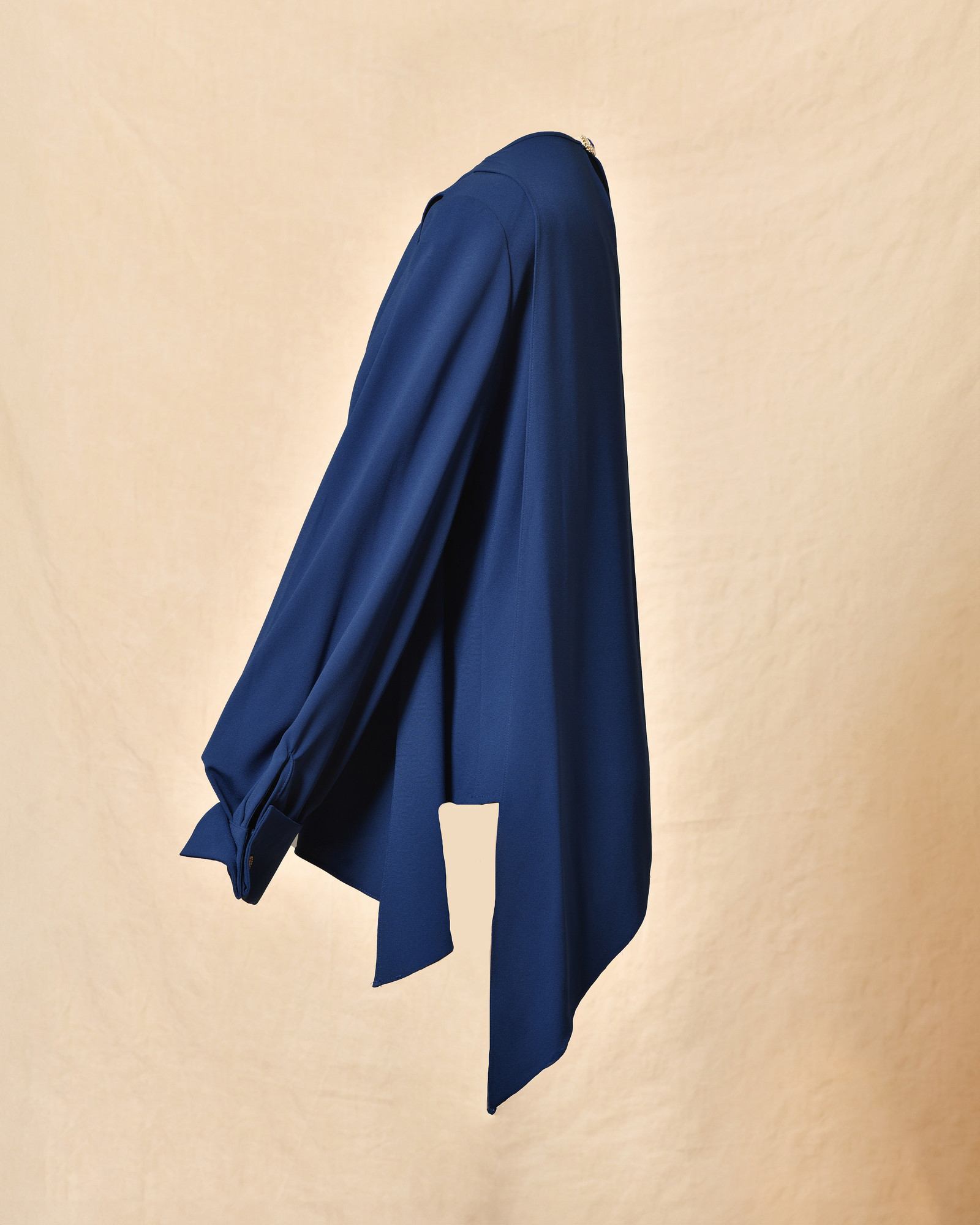 Top asymétrique bleu Edward Achour