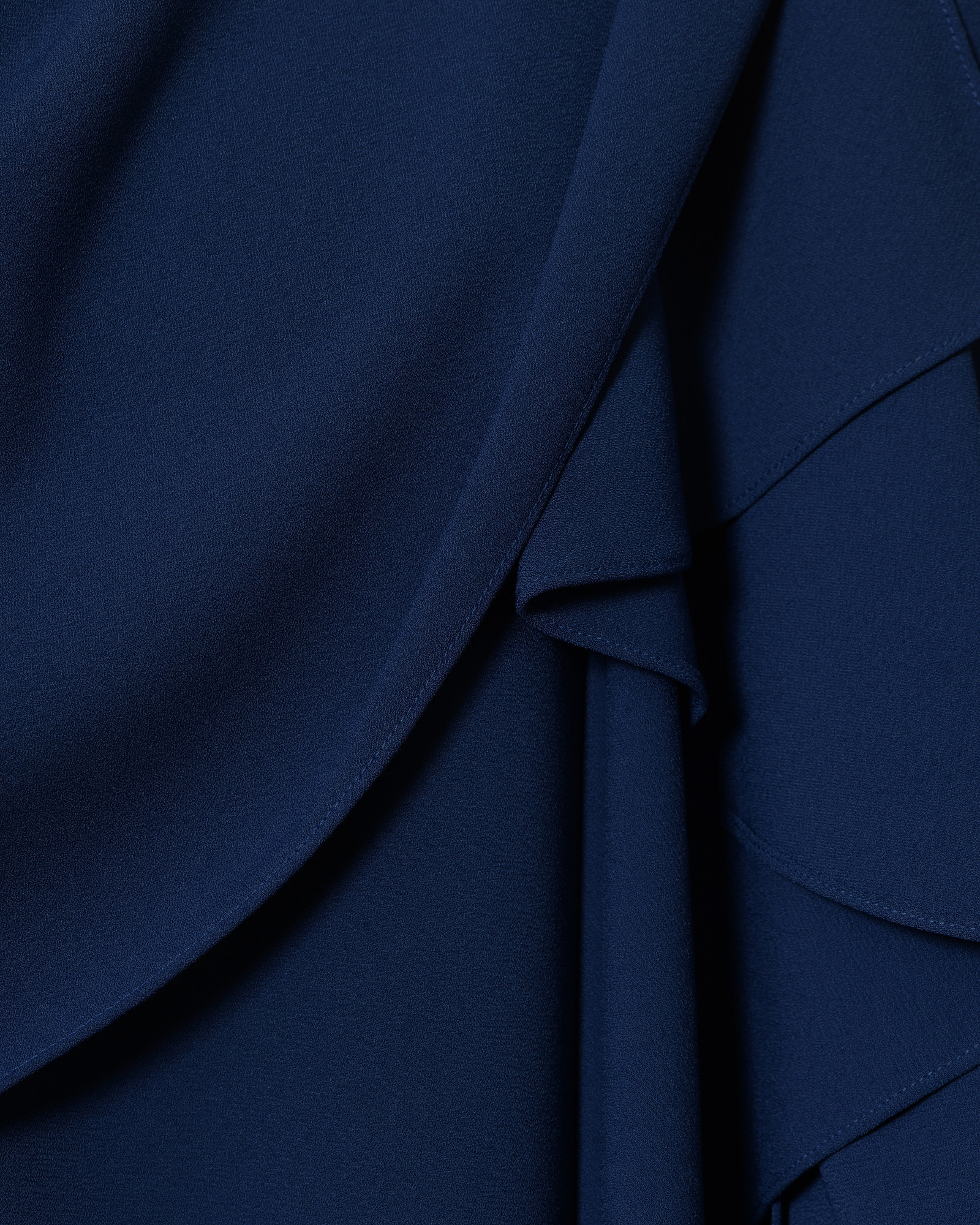 Top asymétrique bleu Edward Achour