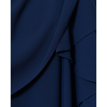 Top asymétrique bleu Edward Achour