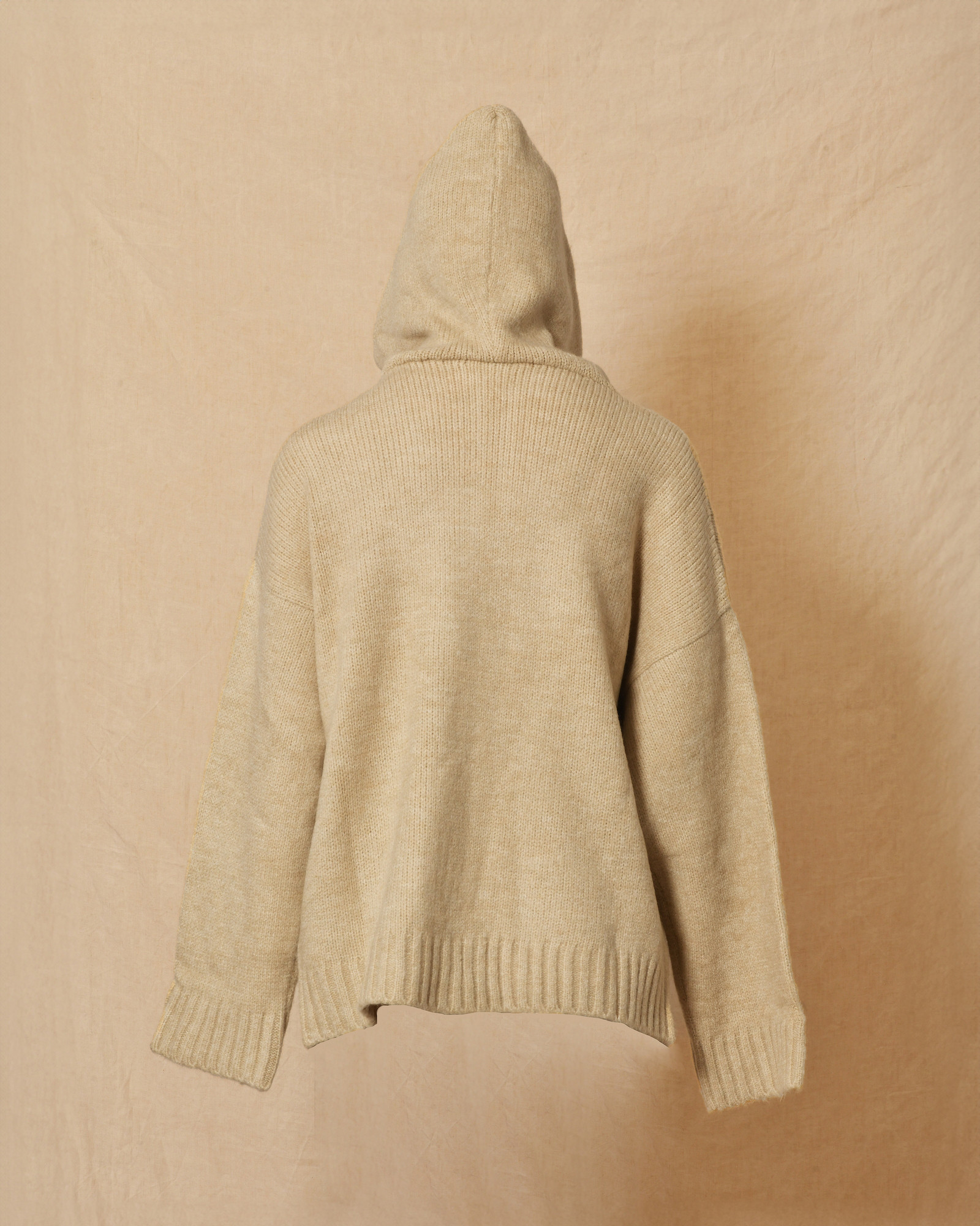 Gilet en maille beige Kultfrau