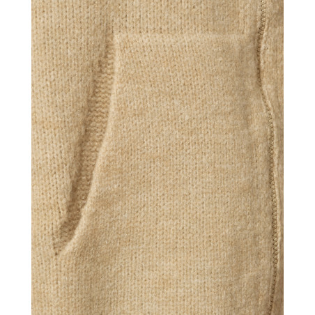 Gilet en maille beige Kultfrau