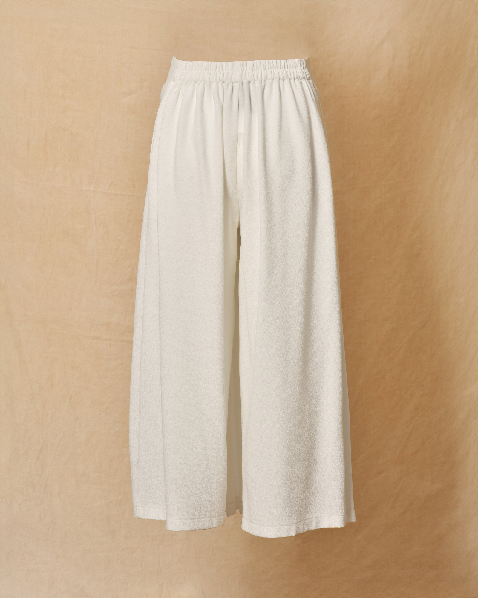 Pantalon blanc à volants Edward Achour