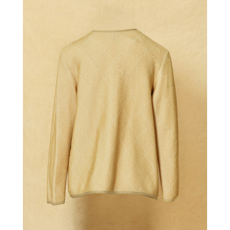 Gilet en lurex doré Missoni