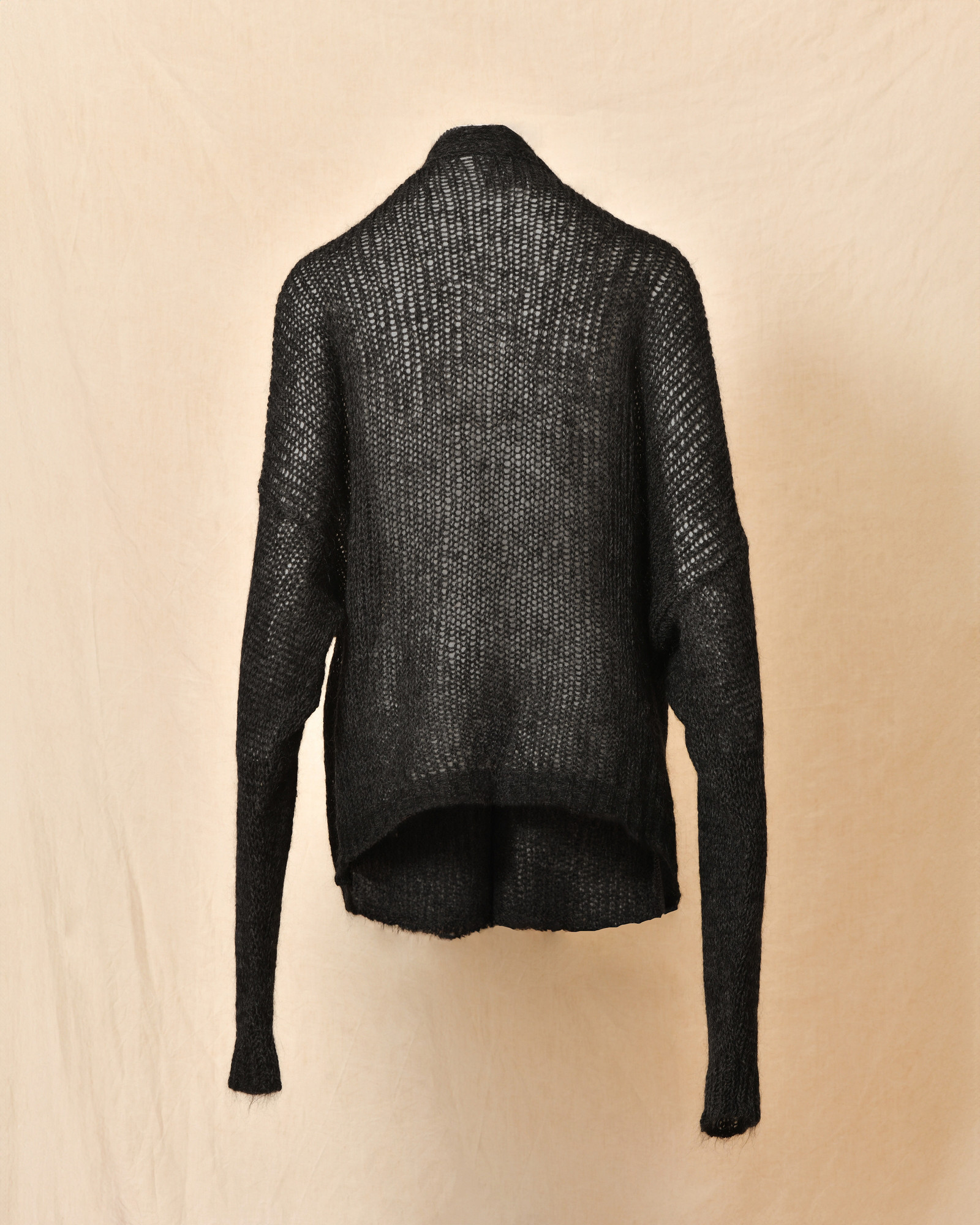 Cardigan en laine et mohair gris Femmes Du Sud
