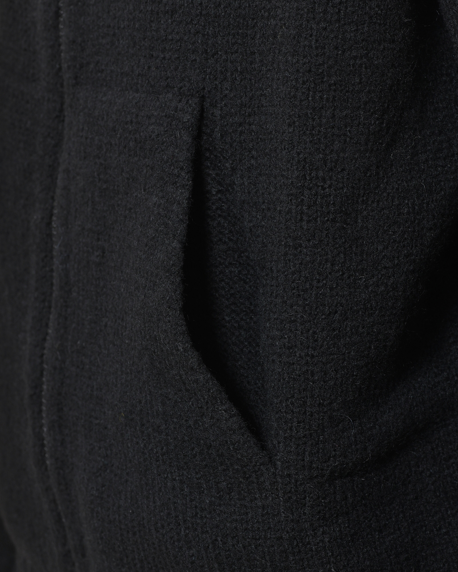 Gilet en maille noir Kultfrau