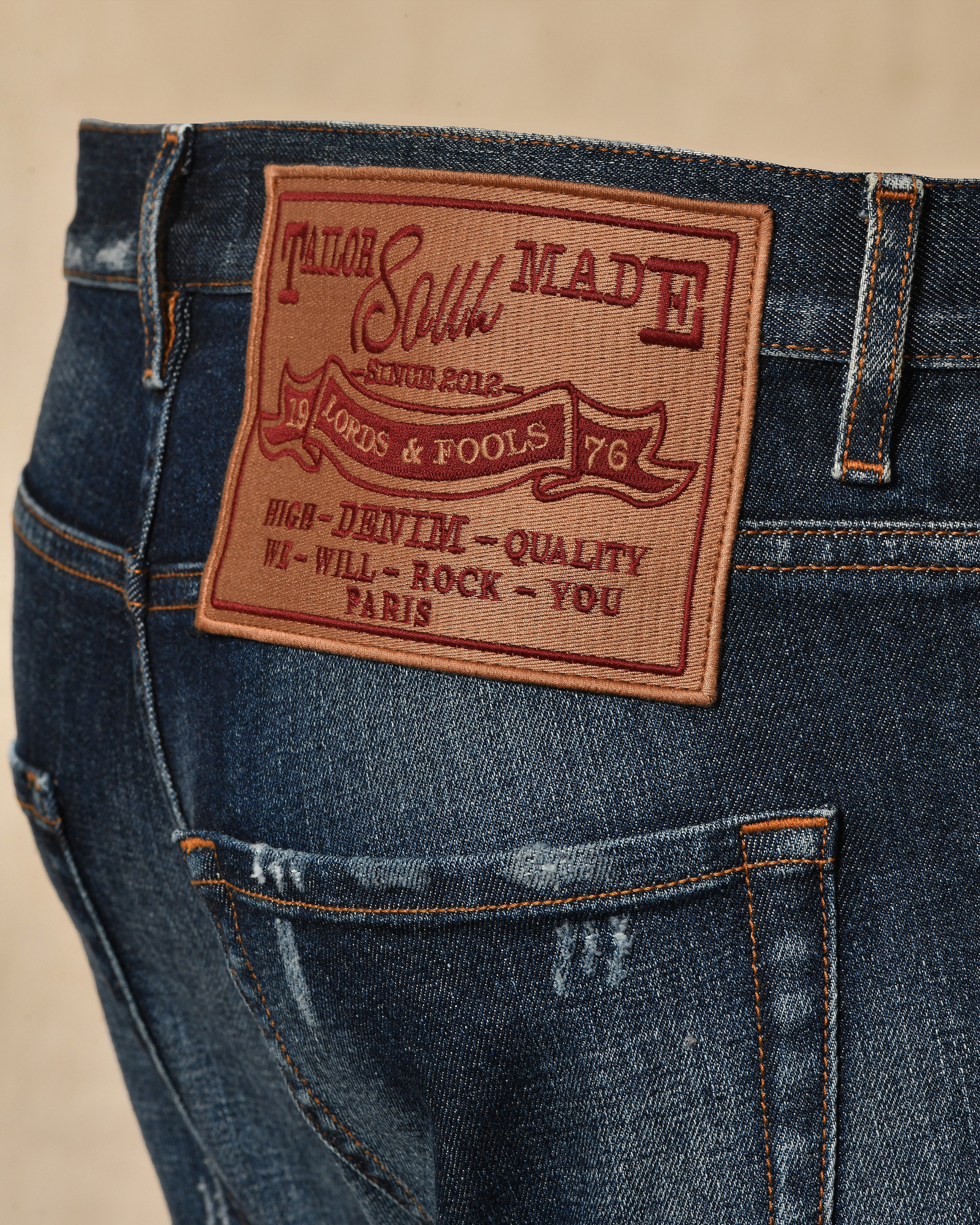 Jean en coton bleu Lords & Fools