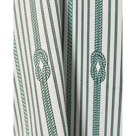 Robe à imprimés et boutons dorés Elisabetta Franchi