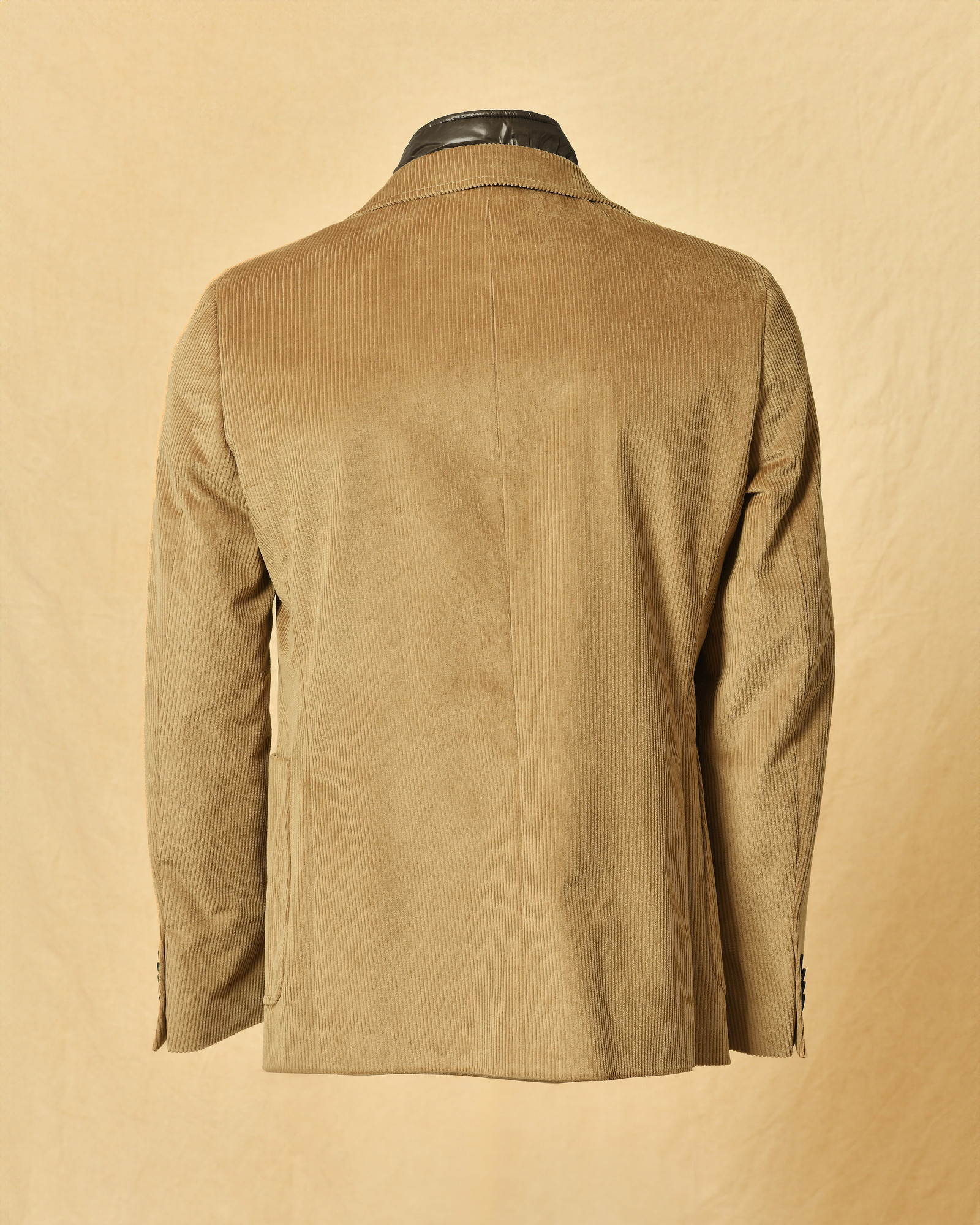 Veste en velours côtelé beige Berry & Brian