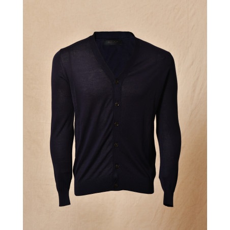 Cardigan bleu Outfit