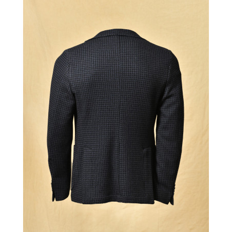 Veste blazer en laine à carreaux Berry & Brian