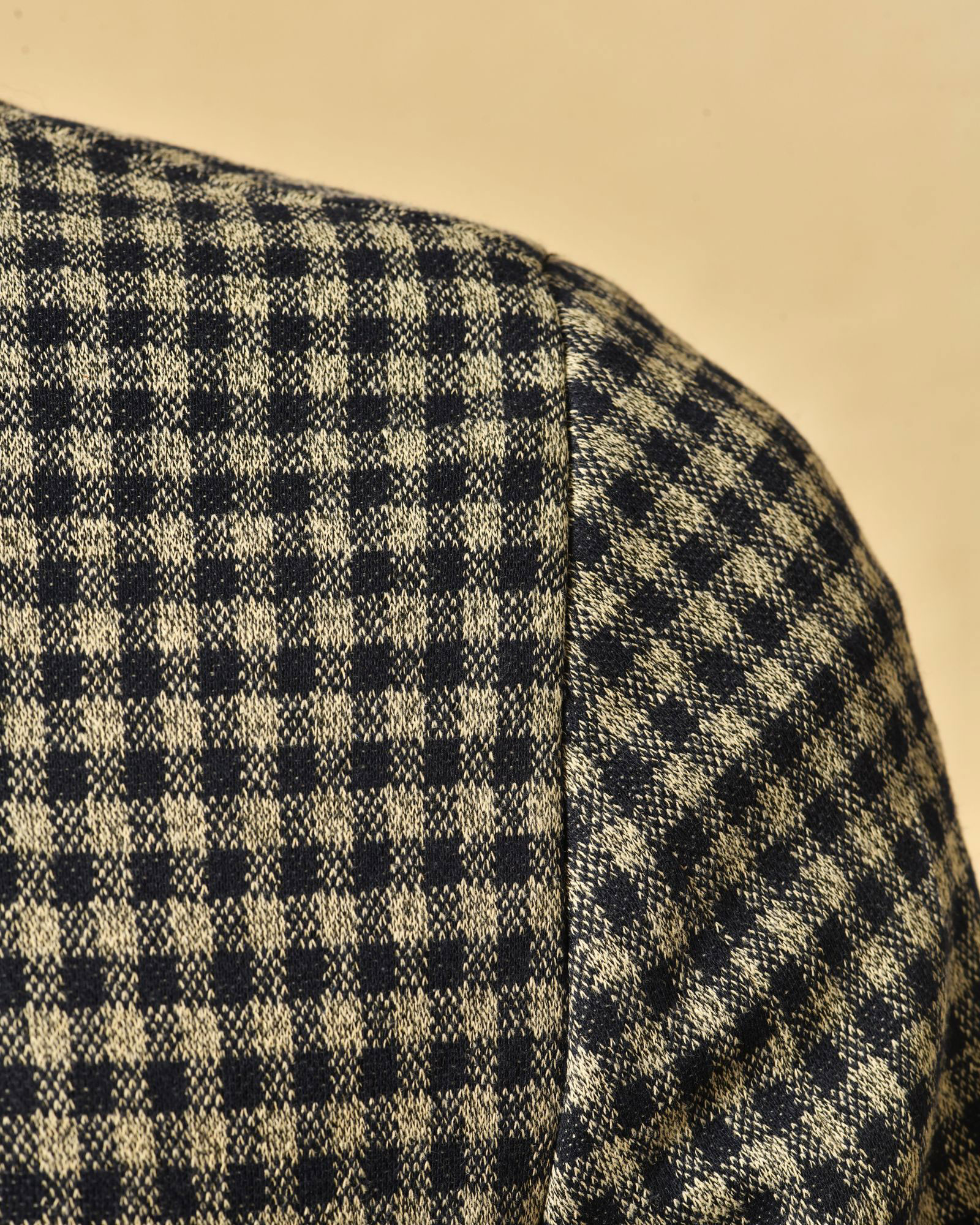 Veste blazer en coton à carreaux Berry & Brian