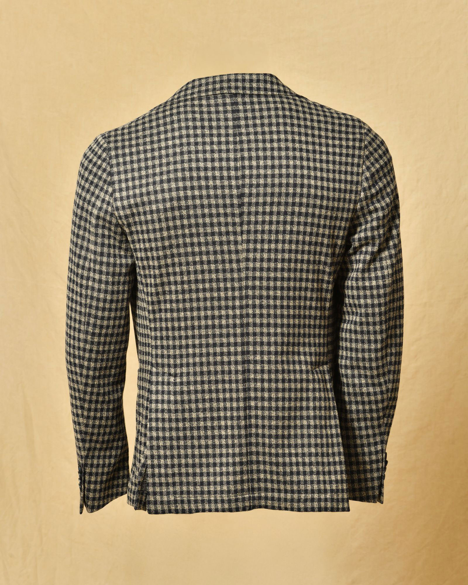 Veste blazer en coton à carreaux Berry & Brian