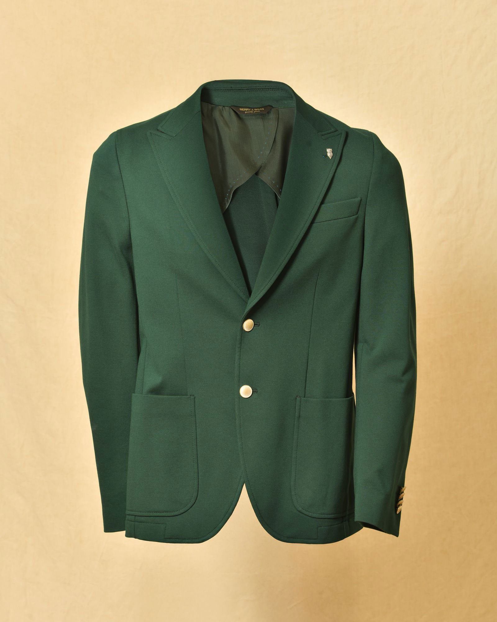 Veste verte style blazer Berry & Brian