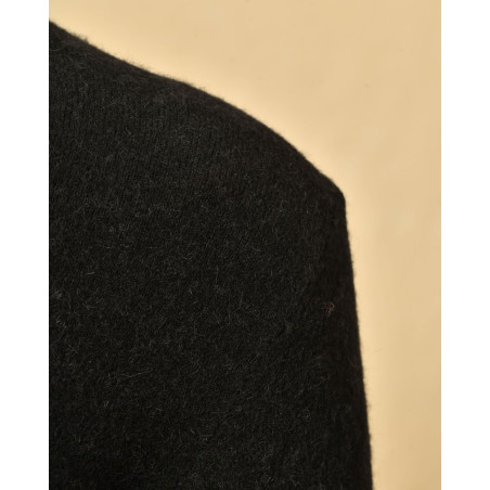 Pull à col polo en laine Daniele Fiesoli