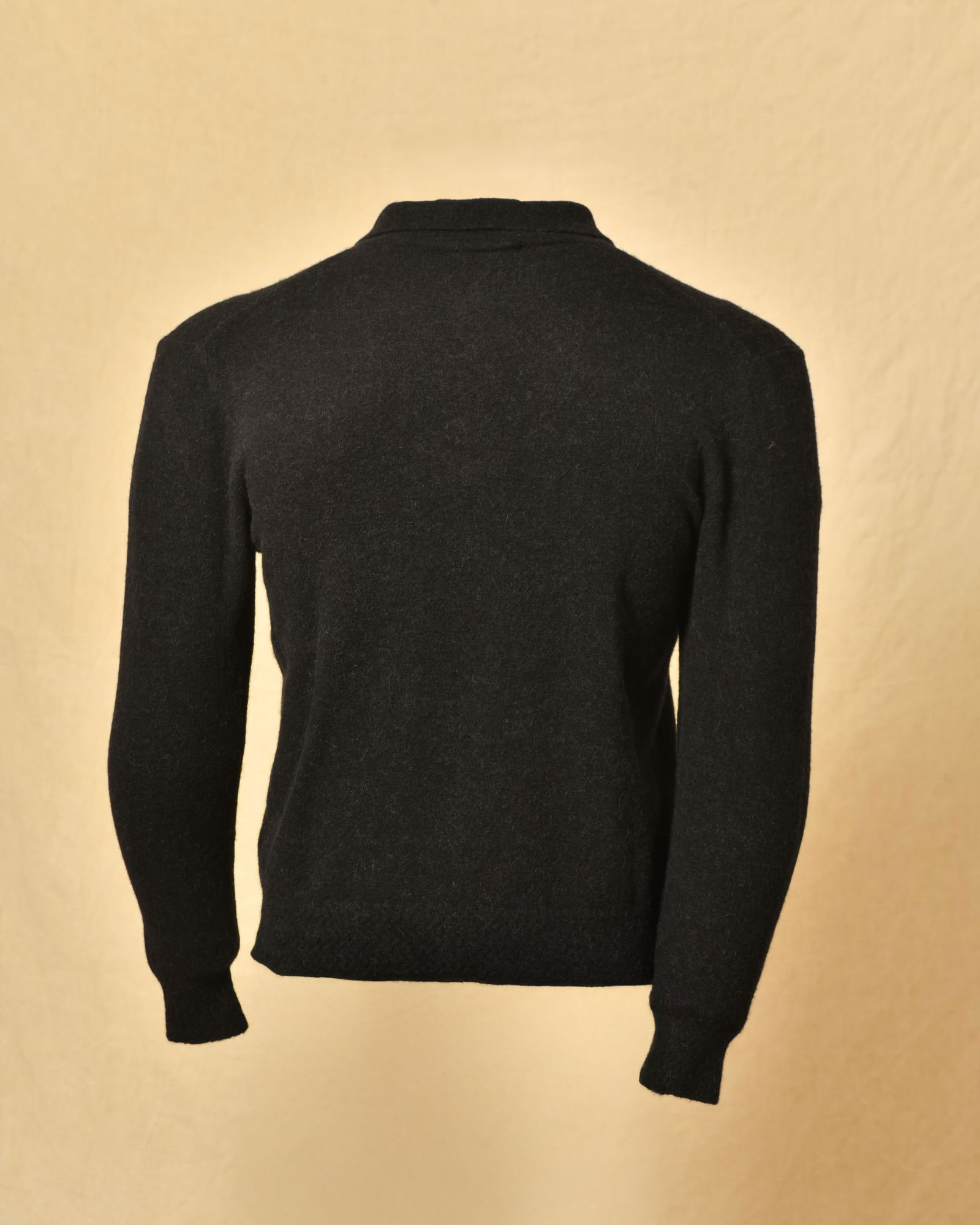 Pull à col polo en laine Daniele Fiesoli