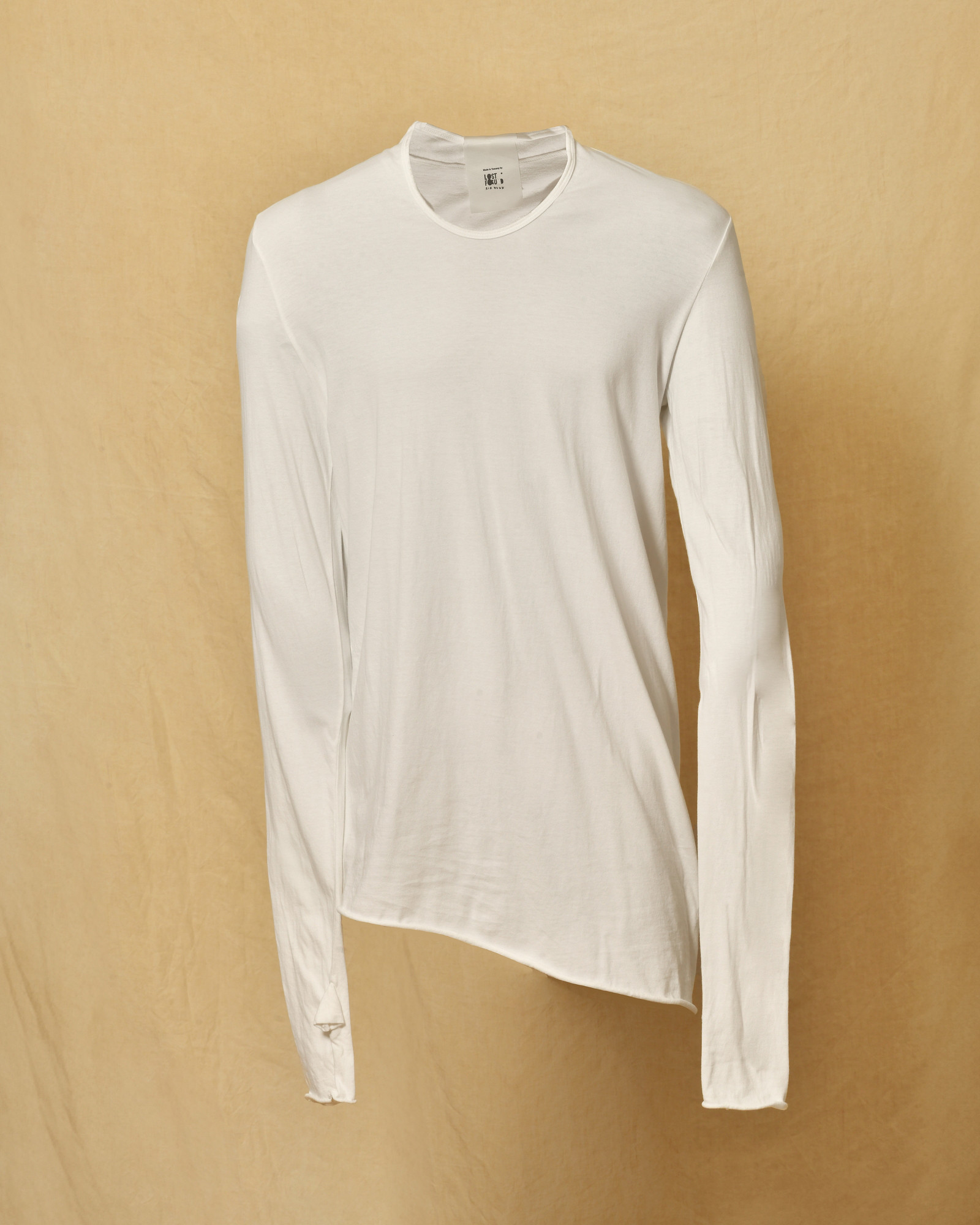 T-shirt manches longues asymétrique Lost & Found
