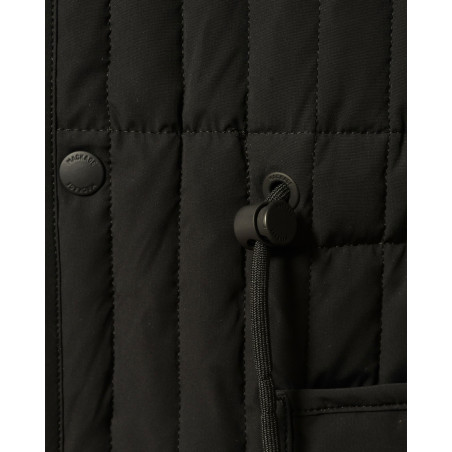 Manteau matelassé à capuche noir Mackage