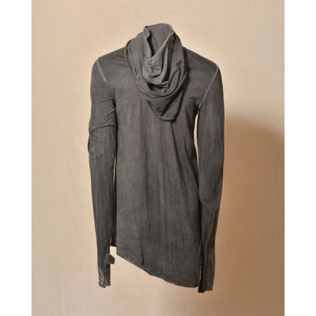 T-shirt asymétrique col écharpe intégré Lost & Found