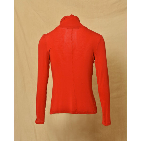 Sous pull à col roulé rouge Malloni
