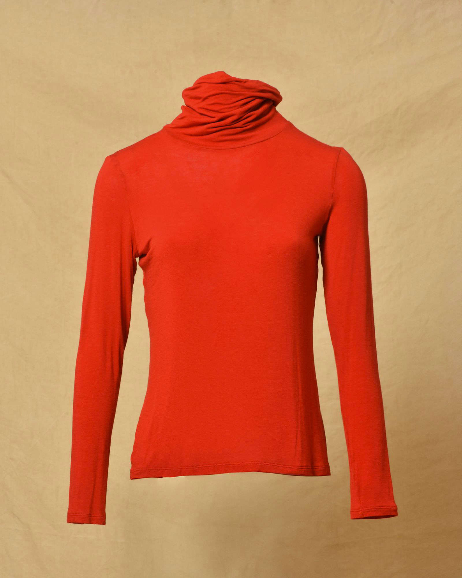 Sous pull à col roulé rouge Malloni