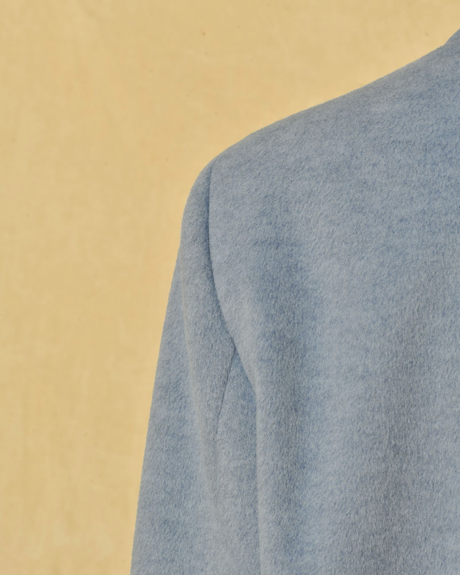 Manteau à double boutonnage bleu Manuel Ritz