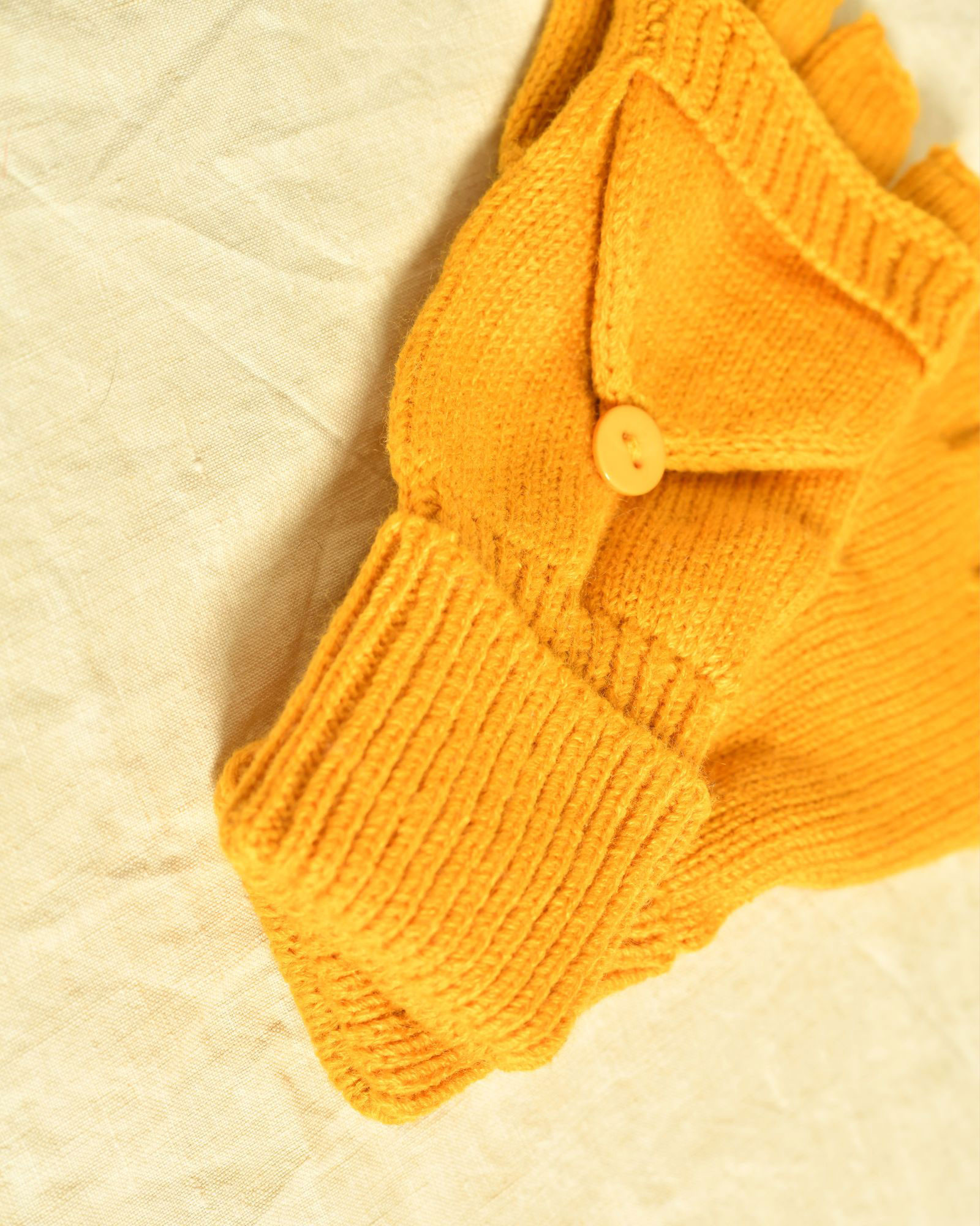 Mitaines convertibles 2 en 1 jaunes Ka