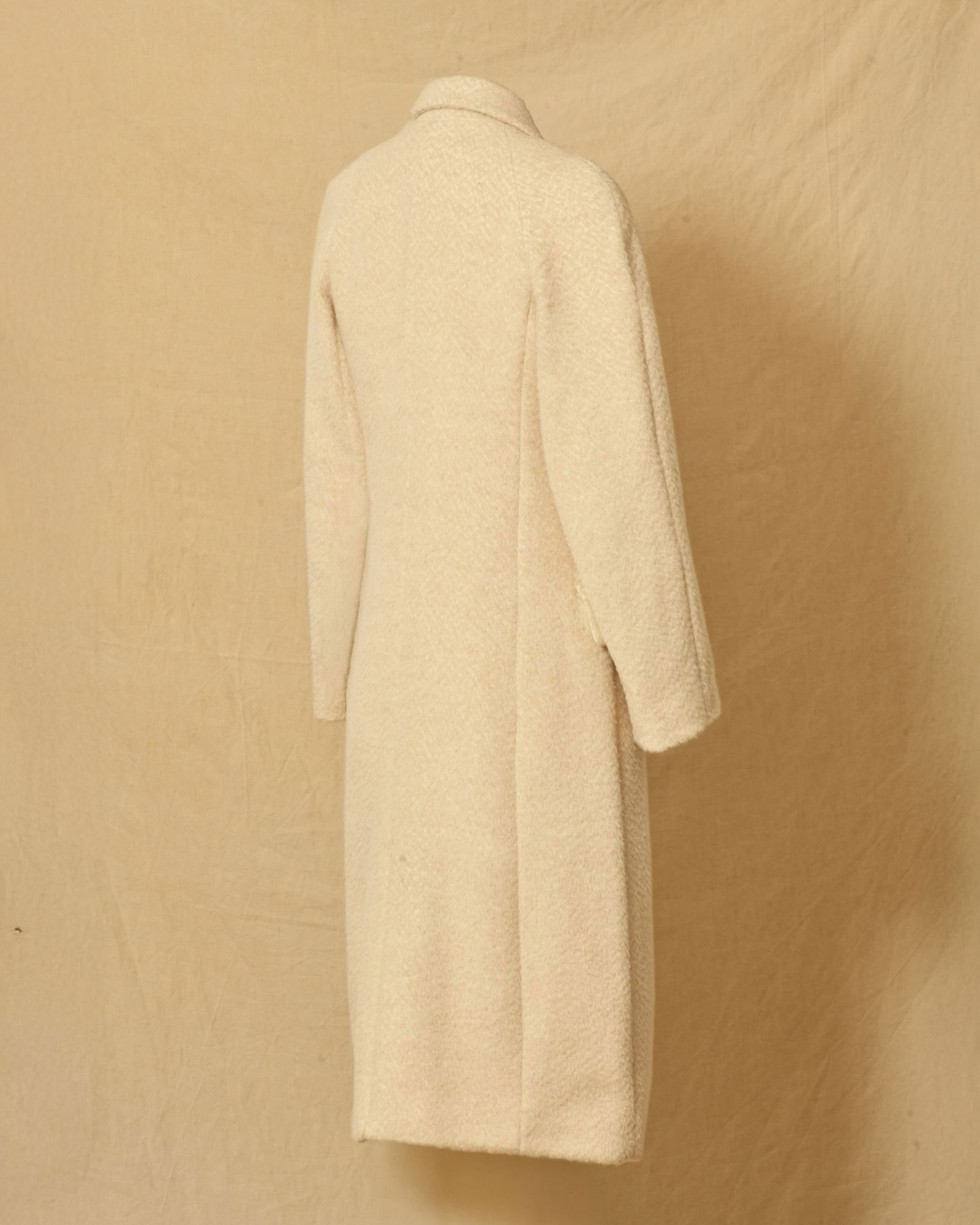 Manteau en laine beige Malloni