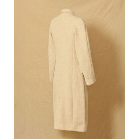 Manteau en laine beige Malloni