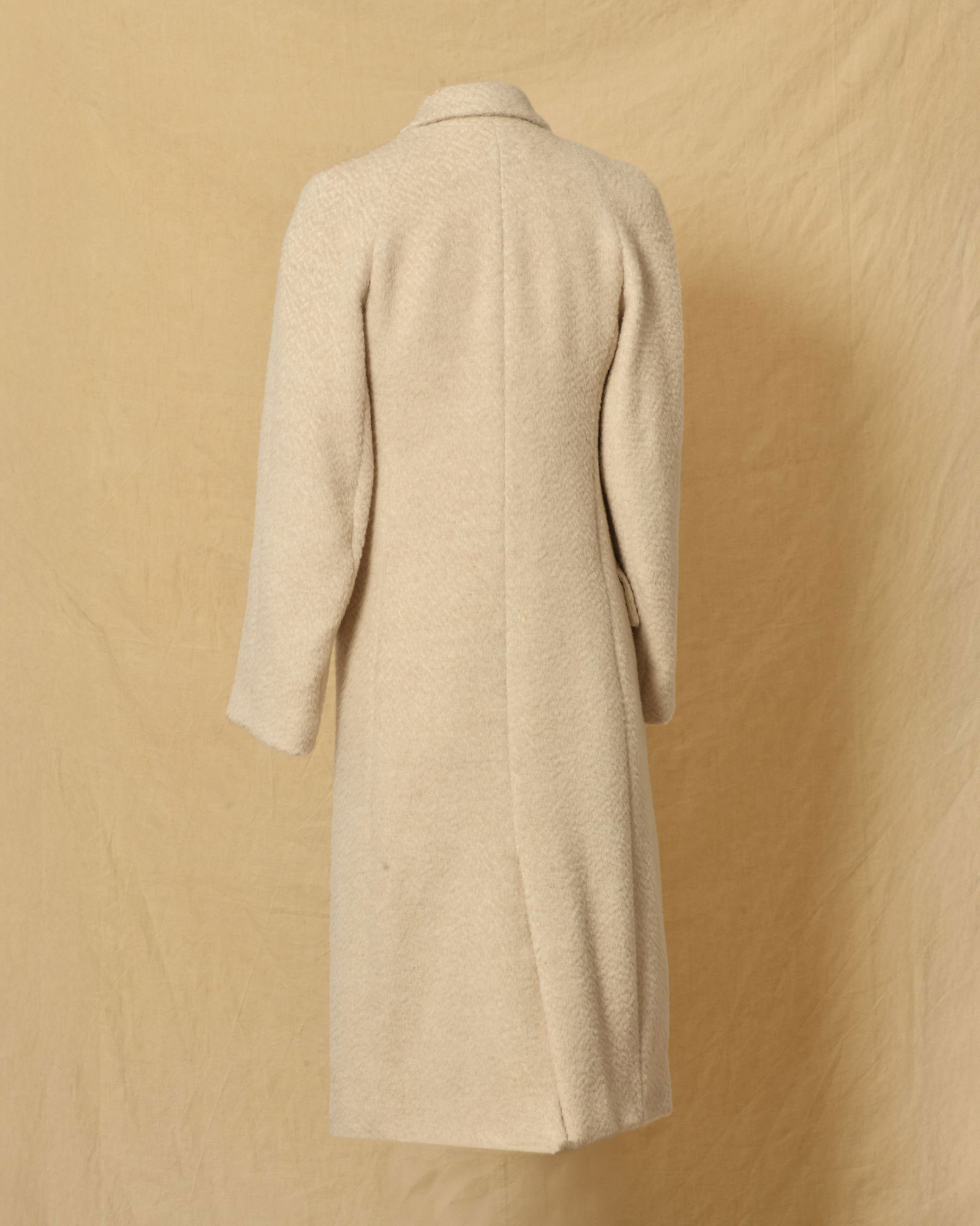 Manteau en laine beige Malloni