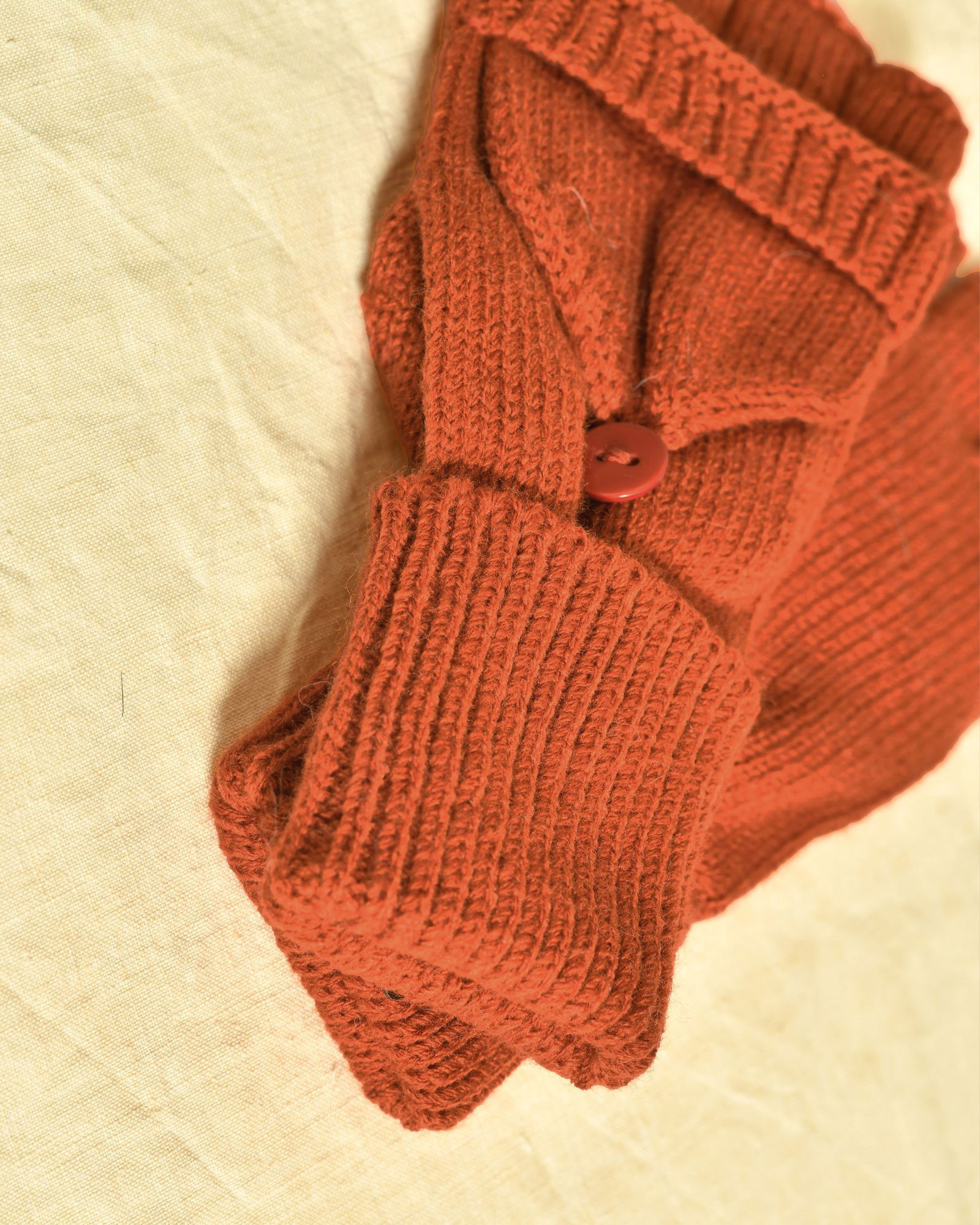 Mitaines convertibles 2 en 1 oranges Ka