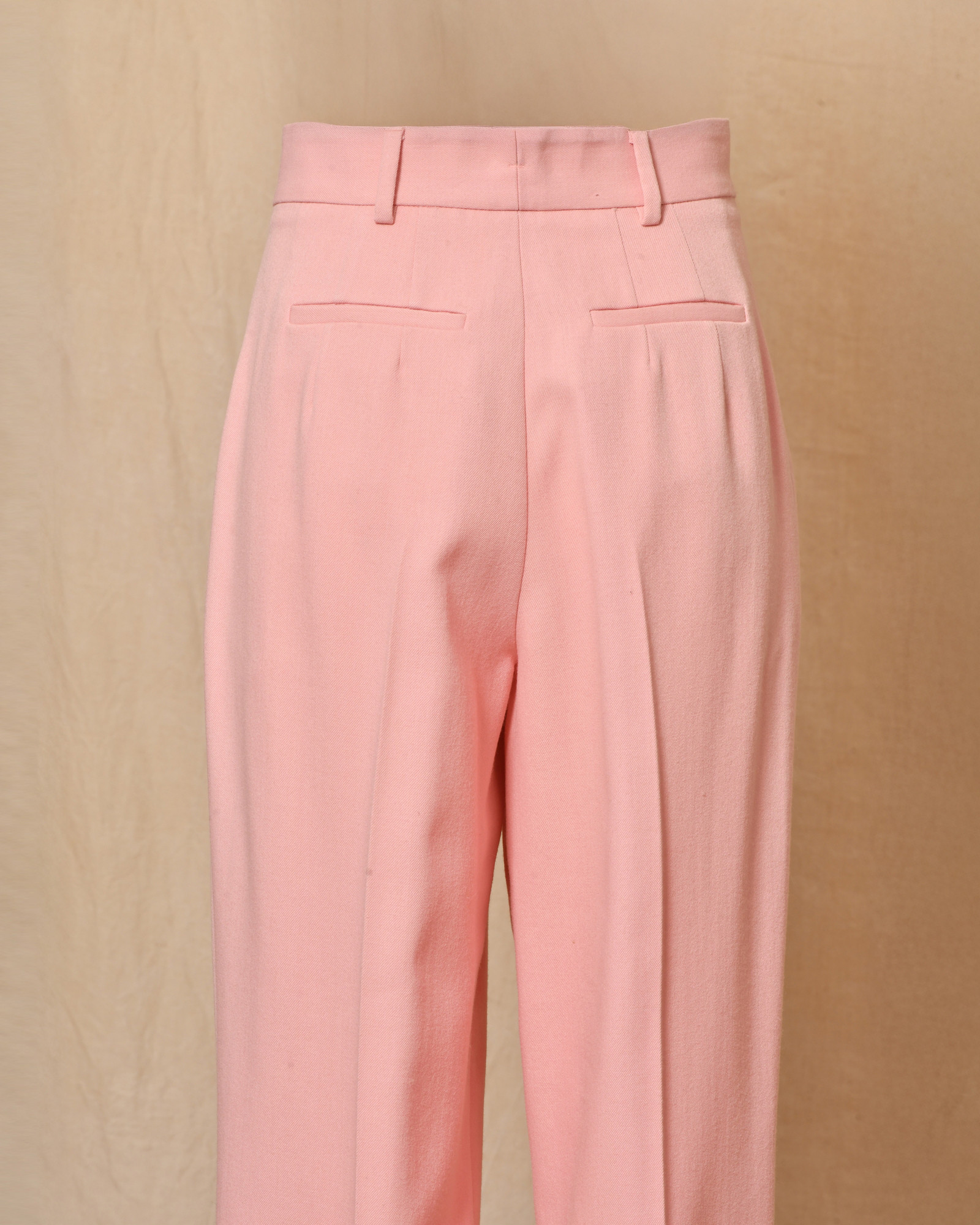 Pantalon à pinces rose Manuel Ritz