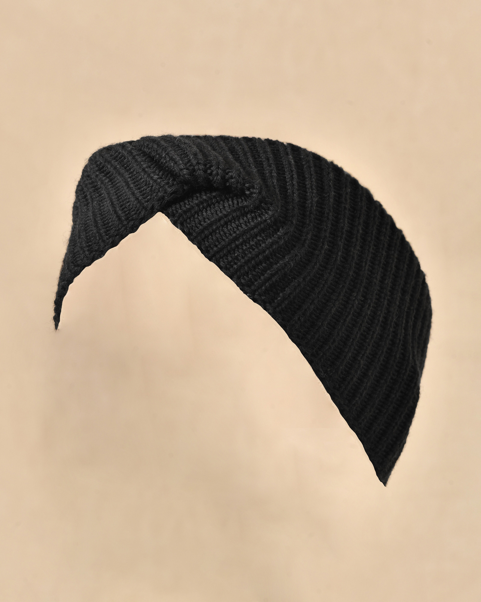 Bandeau en laine gris Fabiana Filippi