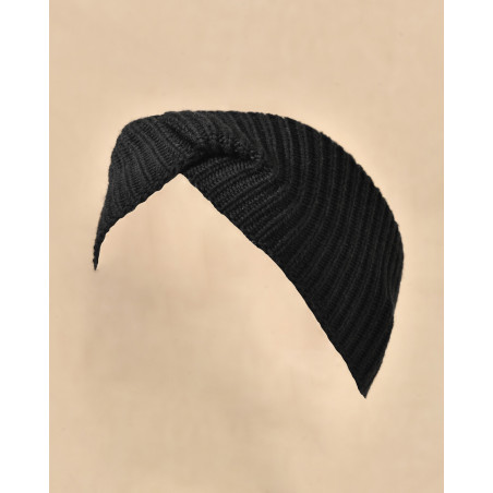 Bandeau en laine gris Fabiana Filippi