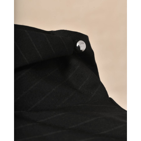 Haut à rayures noire Malloni