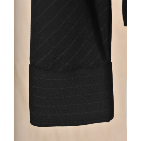 Haut à rayures noire Malloni