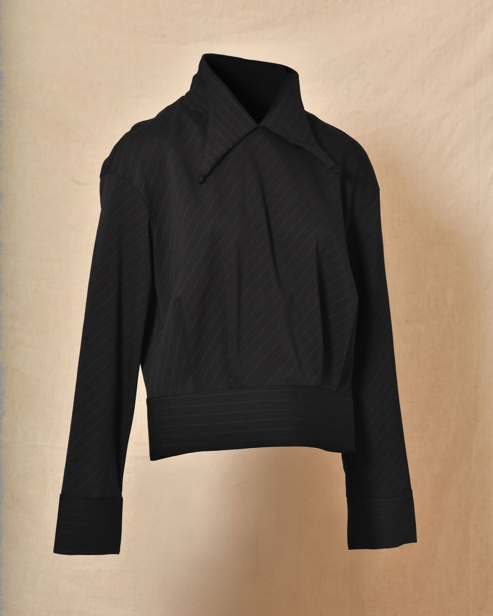 Haut à rayures noire Malloni