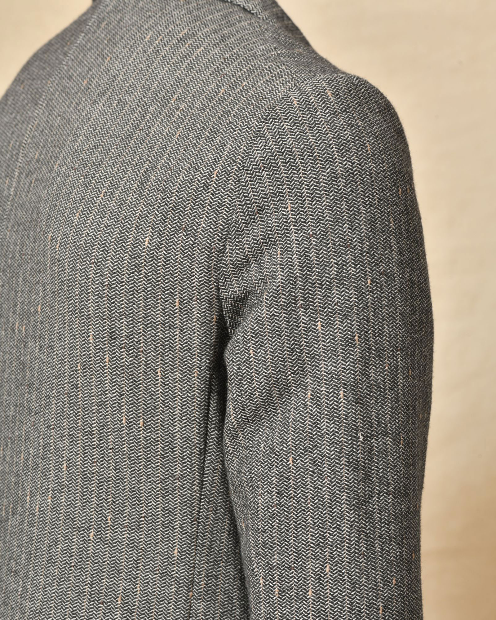 Veste blazer grise à chevons AT.P.CO