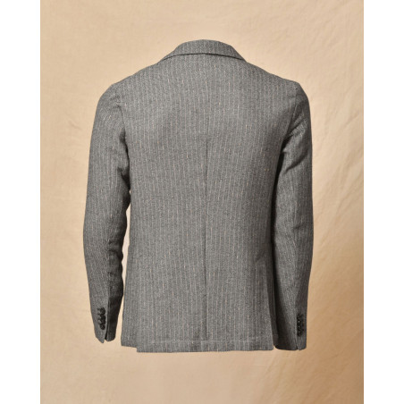 Veste blazer grise à chevons AT.P.CO