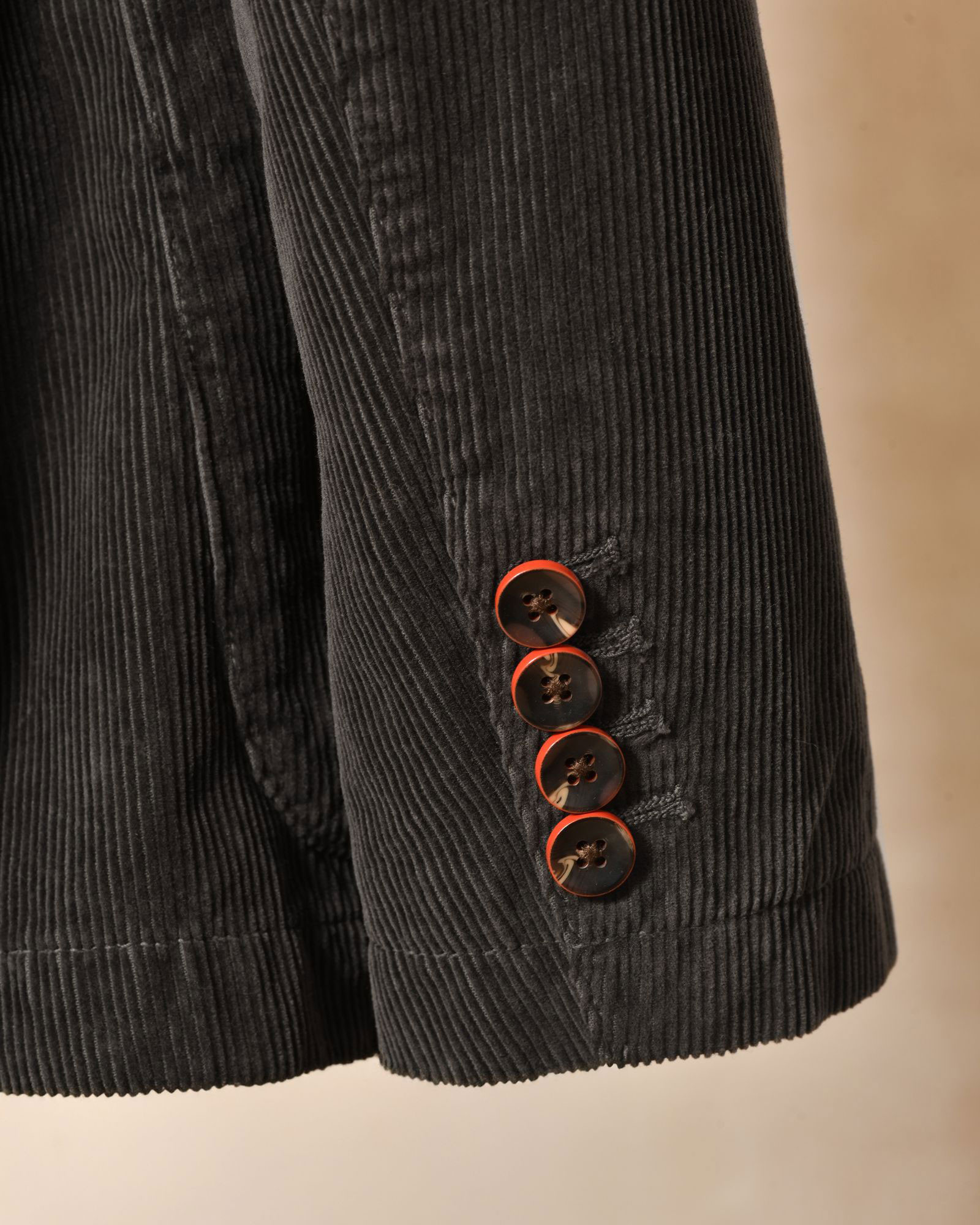 Veste blazer côtelée grise AT.P.CO