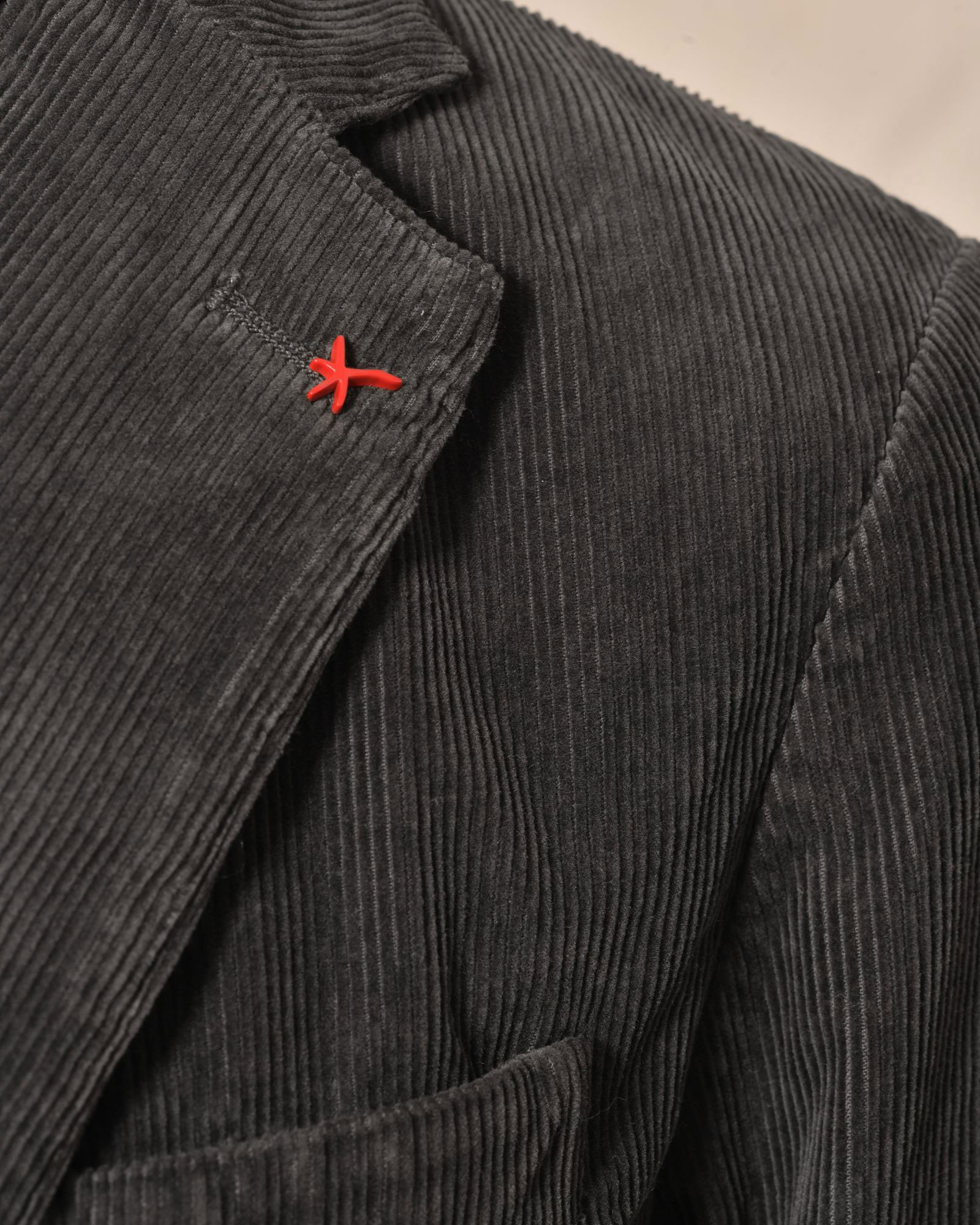 Veste blazer côtelée grise AT.P.CO