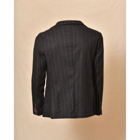 Veste blazer en laine à rayures AT.P.CO