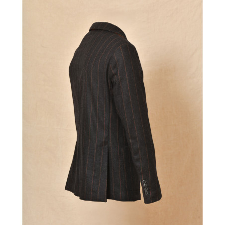 Veste blazer en laine à rayures AT.P.CO